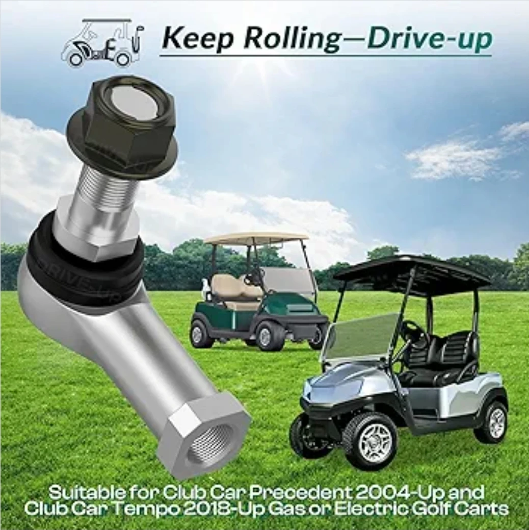 2PCS Club Car Precedent Tempo Tie Rod Ends 102022601 102288301 - photo 4