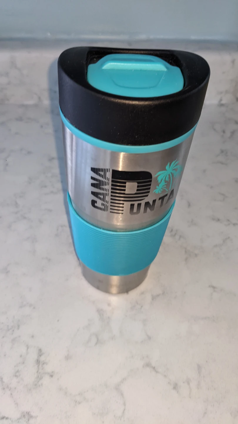 Used once Punta Cana Travel Mug "🧡" emoji - photo 2