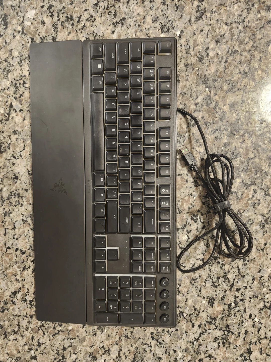 Razer Ornata V3 Gaming Keyboard with Wrist Rest