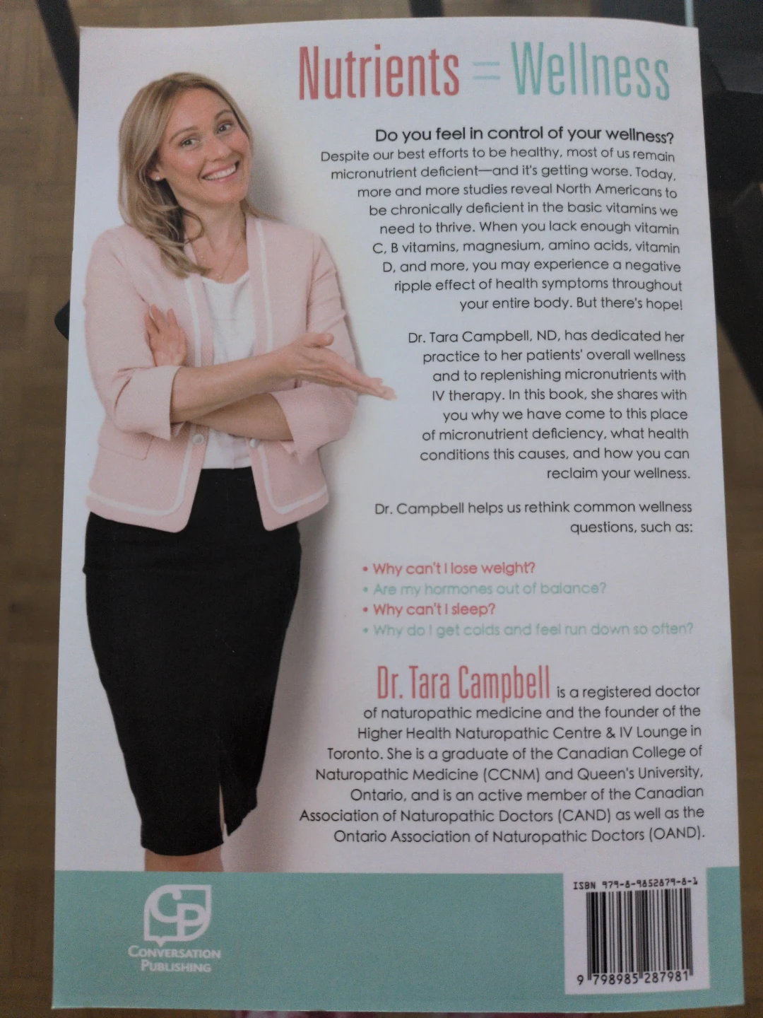 The IV Solution by Dr. Tara Campbell Book - photo 2