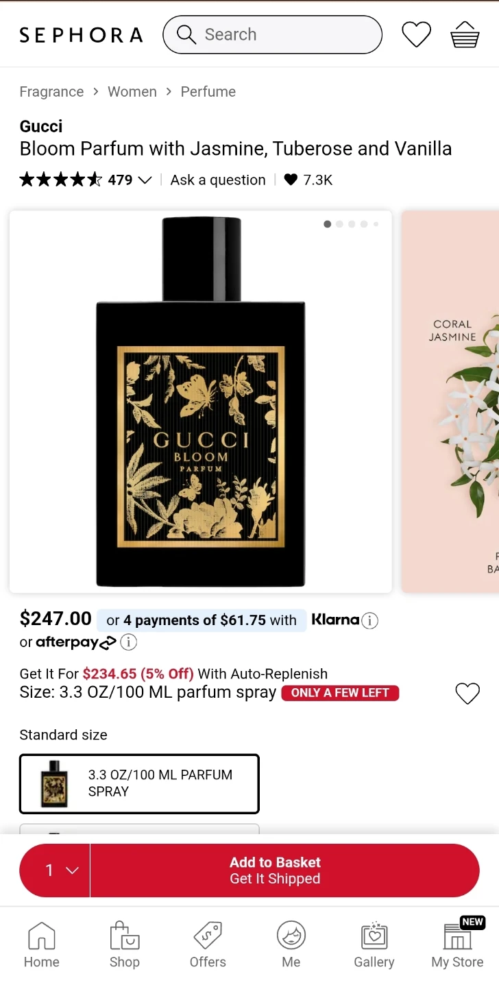 (Retails $247) Gucci Bloom Parfum perfume 2025 release - photo 2