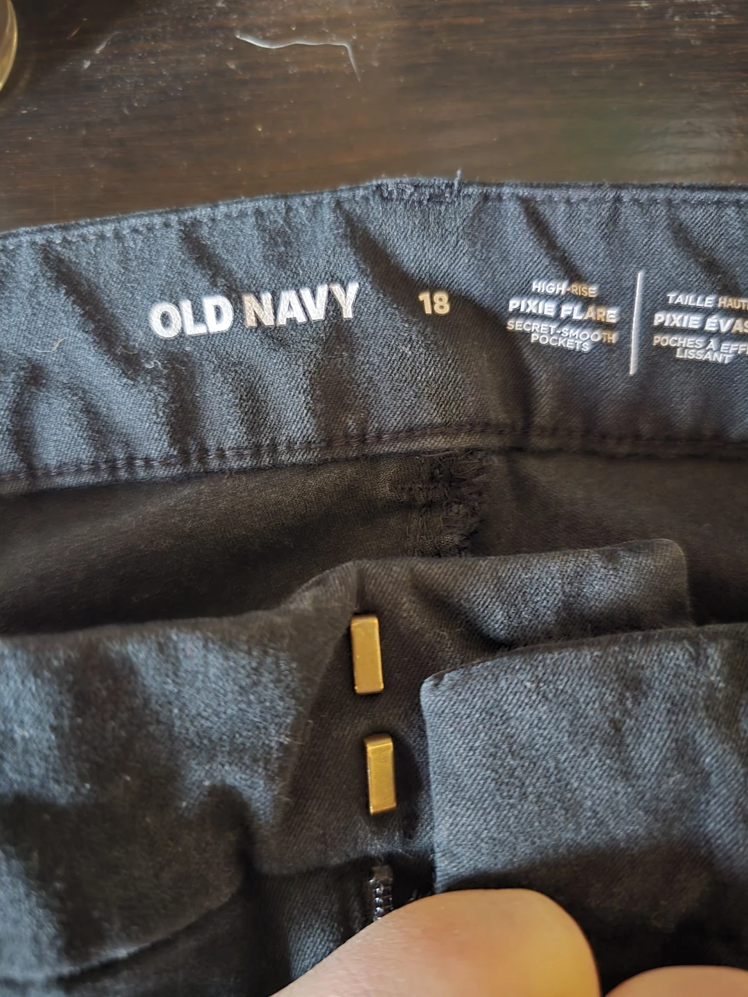 Old Navy Pixie Flare High-Rise Pants - Size 18 - photo 2