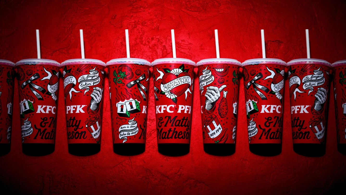 KFC & Matty Matheson Collection Cups