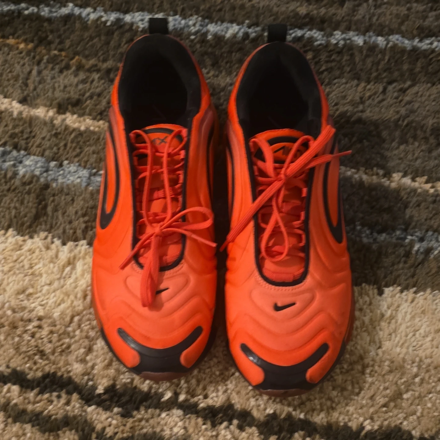 Nike Air Max 720 Orange Black Sneakers - photo 4