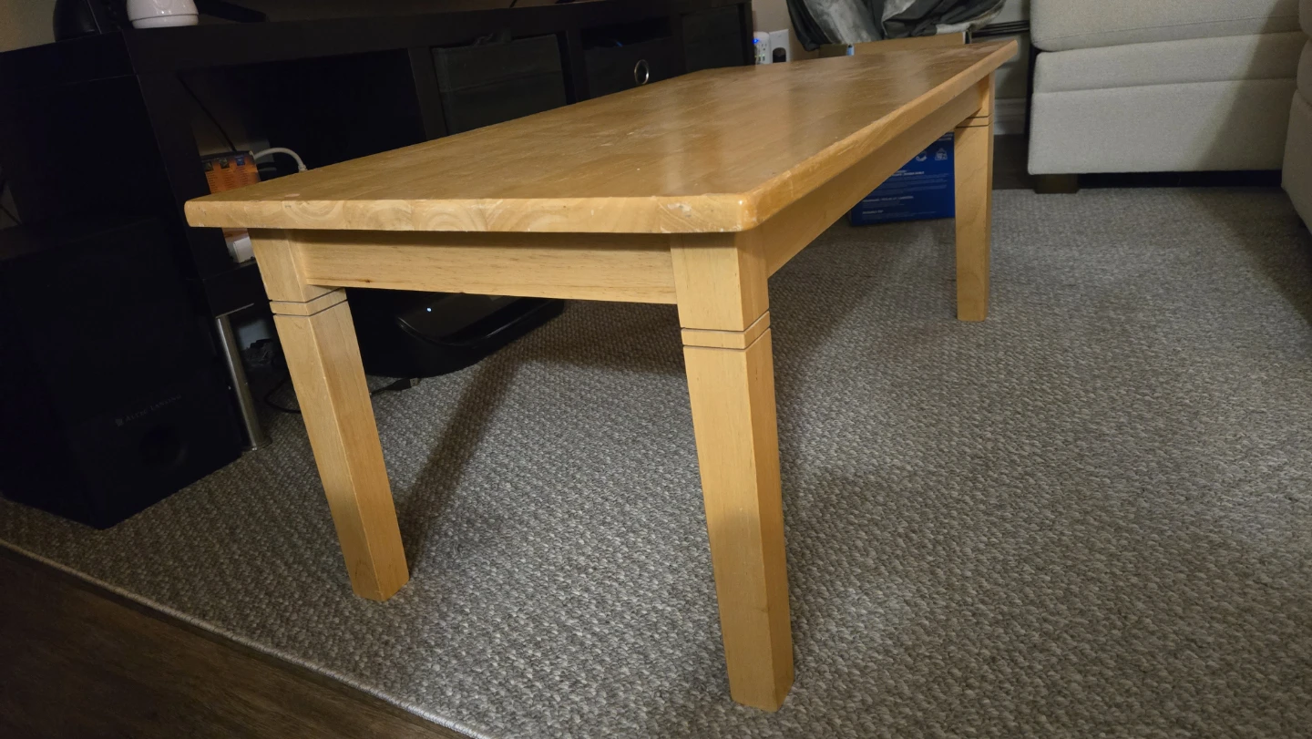 Wooden Coffee Table - photo 5