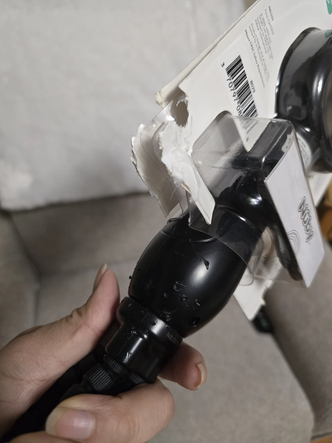 Nuby bladeless fan with flexible tripod - photo 3