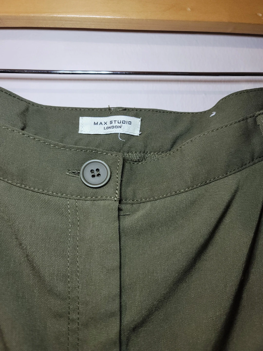 Max Studio Green Utility Cargo Gorpcore Street Athleisure Sz L - photo 2