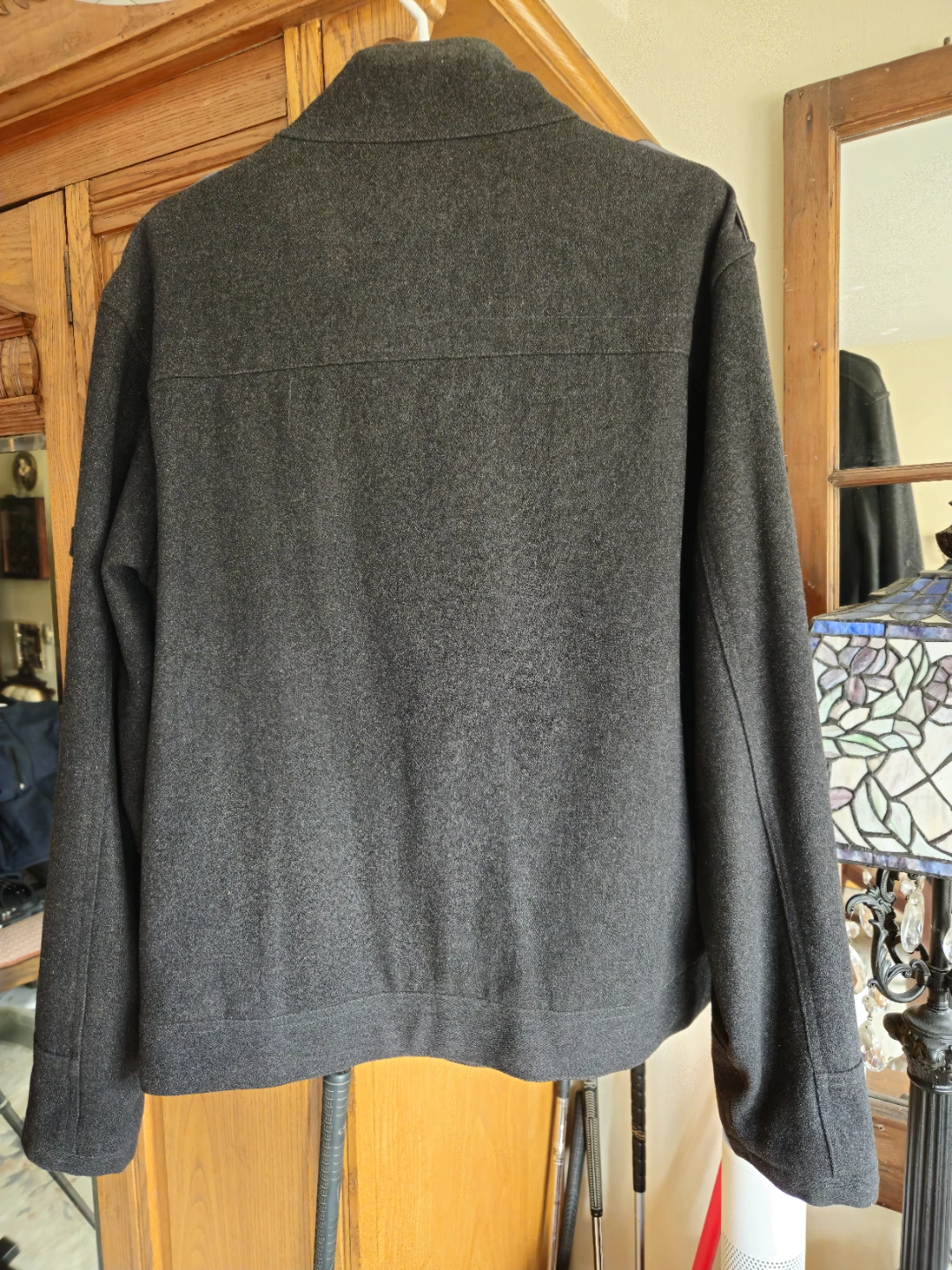 Urban Behaviour Grey Wool Blend Jacket - photo 3