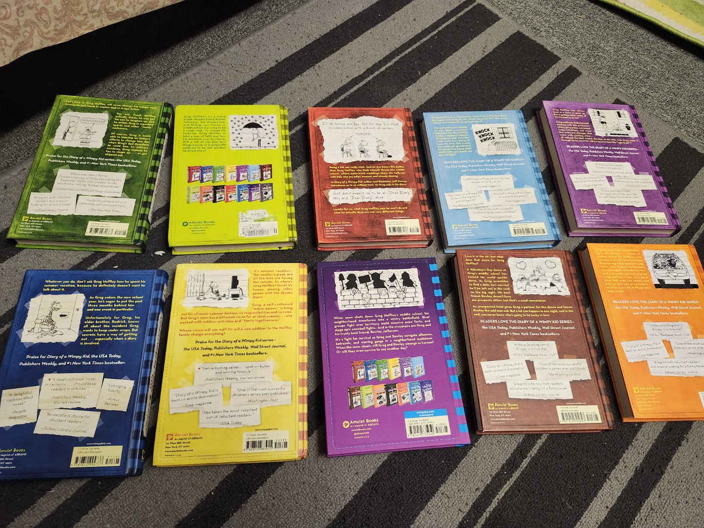 Diary of a Wimpy Kid Book Series by Jeff Kinney - photo 2