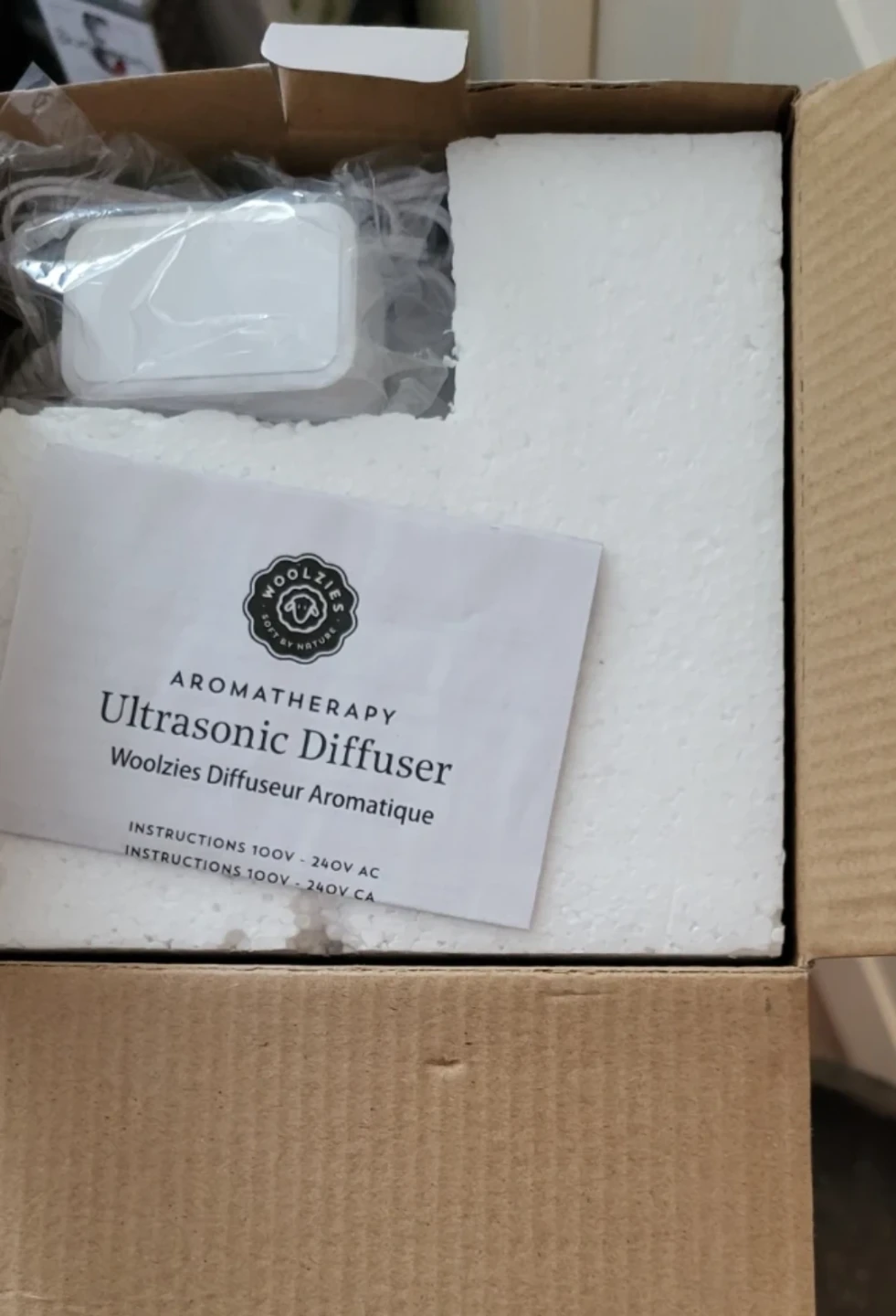 New Woolzies Teddy Ceramic Ultrasonic Diffuser - 120ml 🥕 - photo 4
