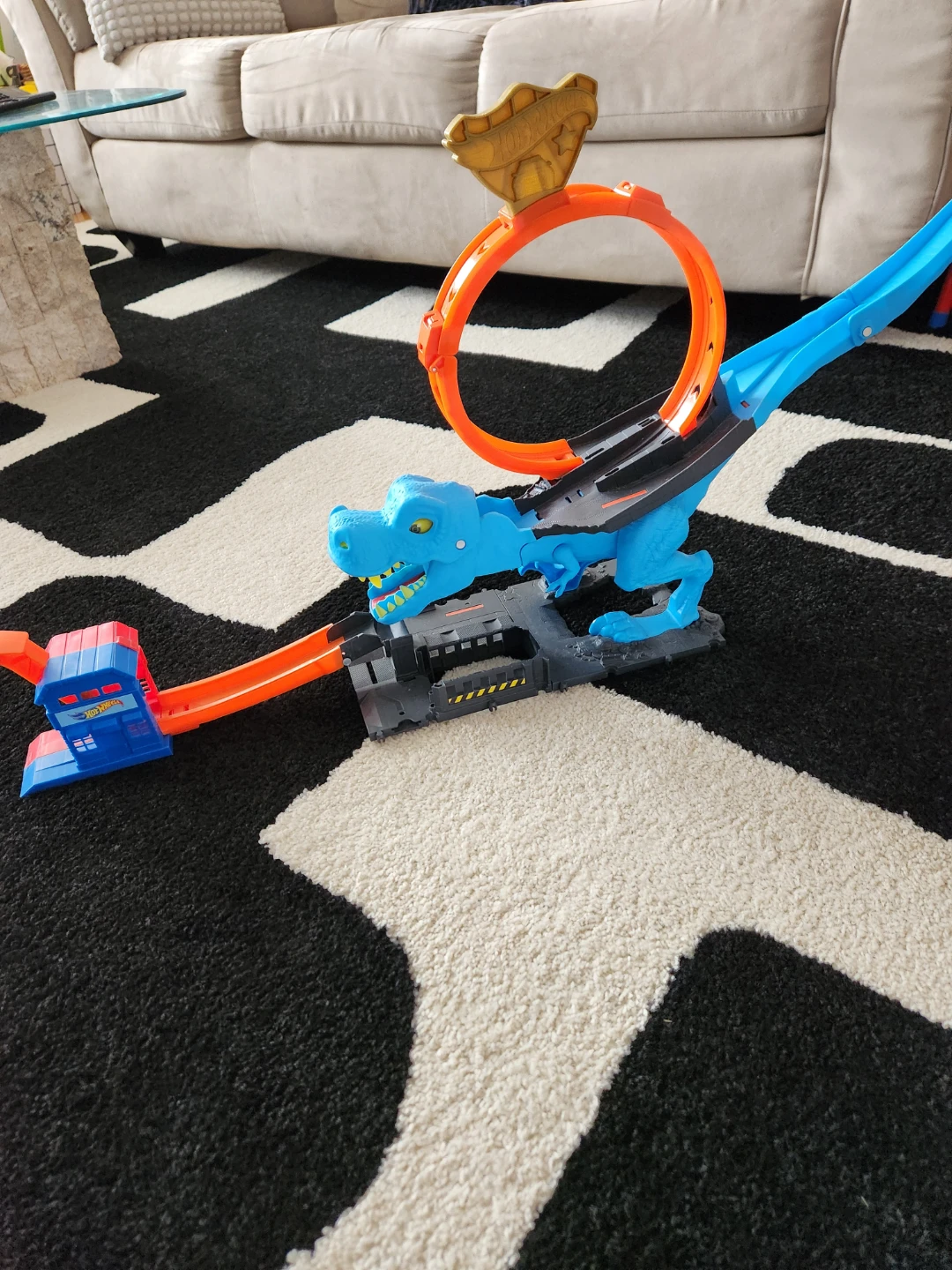 Hot Wheels Track Builder Dino Breakout with Dinosaur - photo 2