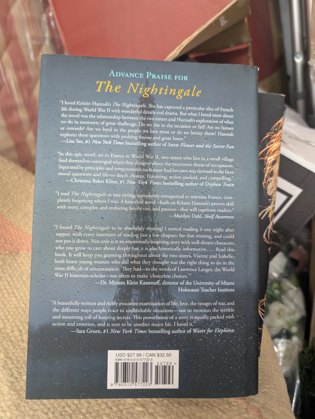 The Nightingale by Kristin Hannah Novel - photo 2