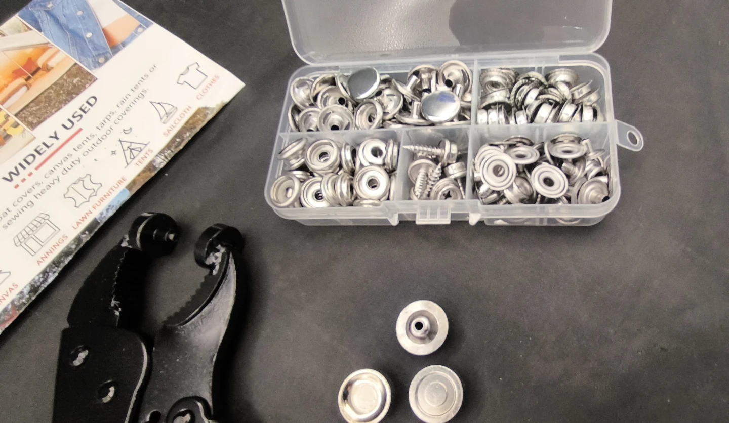 Snap Fastener Kit with Pliers - photo 4