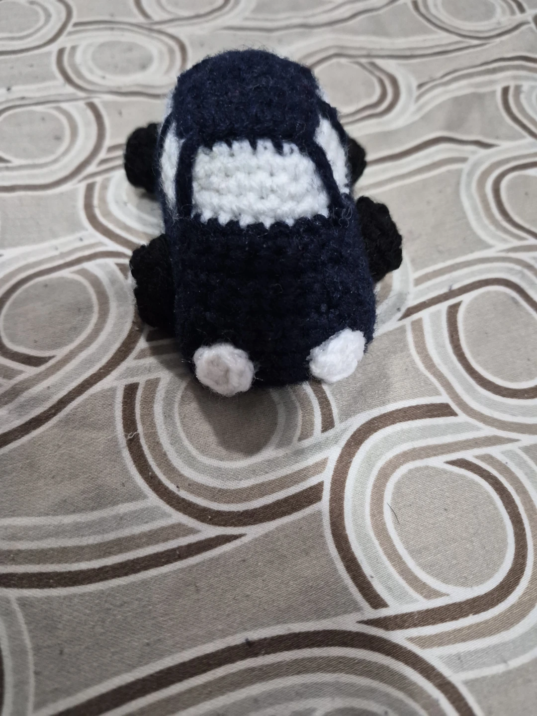 Handmade Crocheted Car Toy