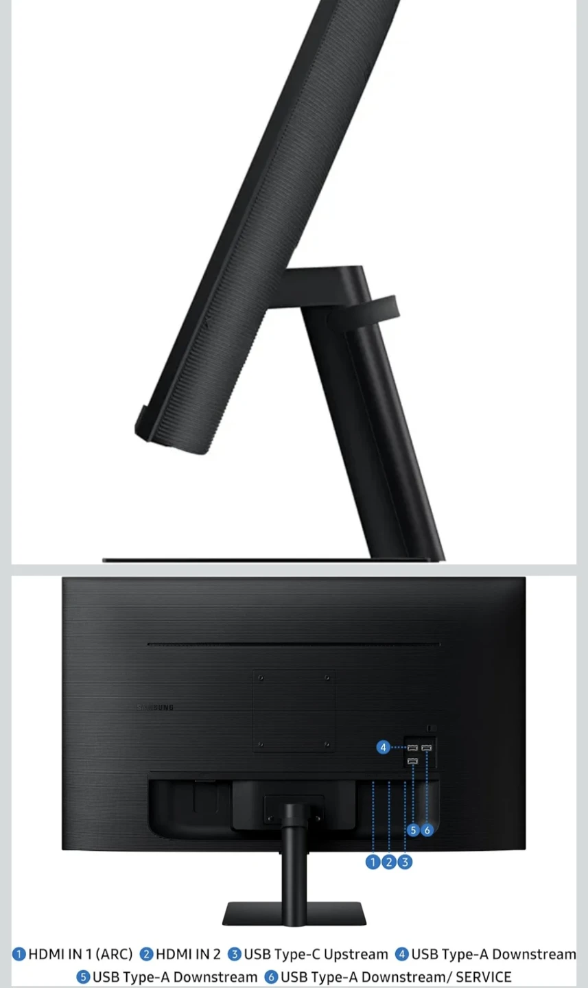 Selling 32' 4k Samsung Monitor M7 2025 model. With box - photo 2