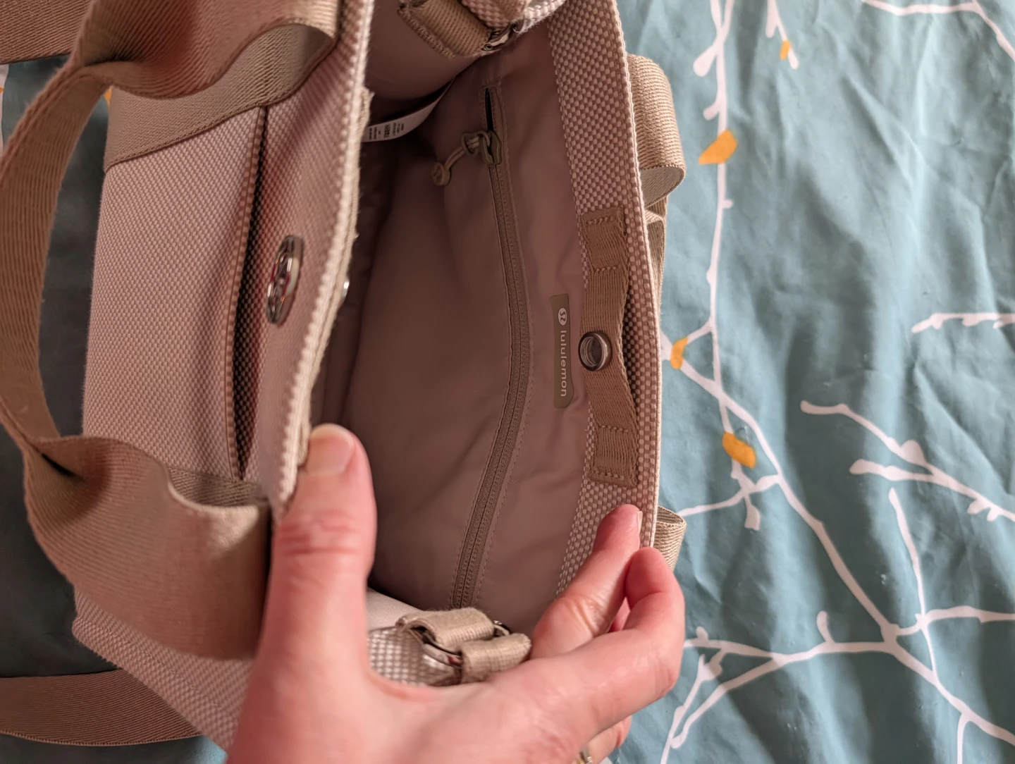 Lululemon Canvas Mini Tote Bag 4.5L. 🥕 - photo 2