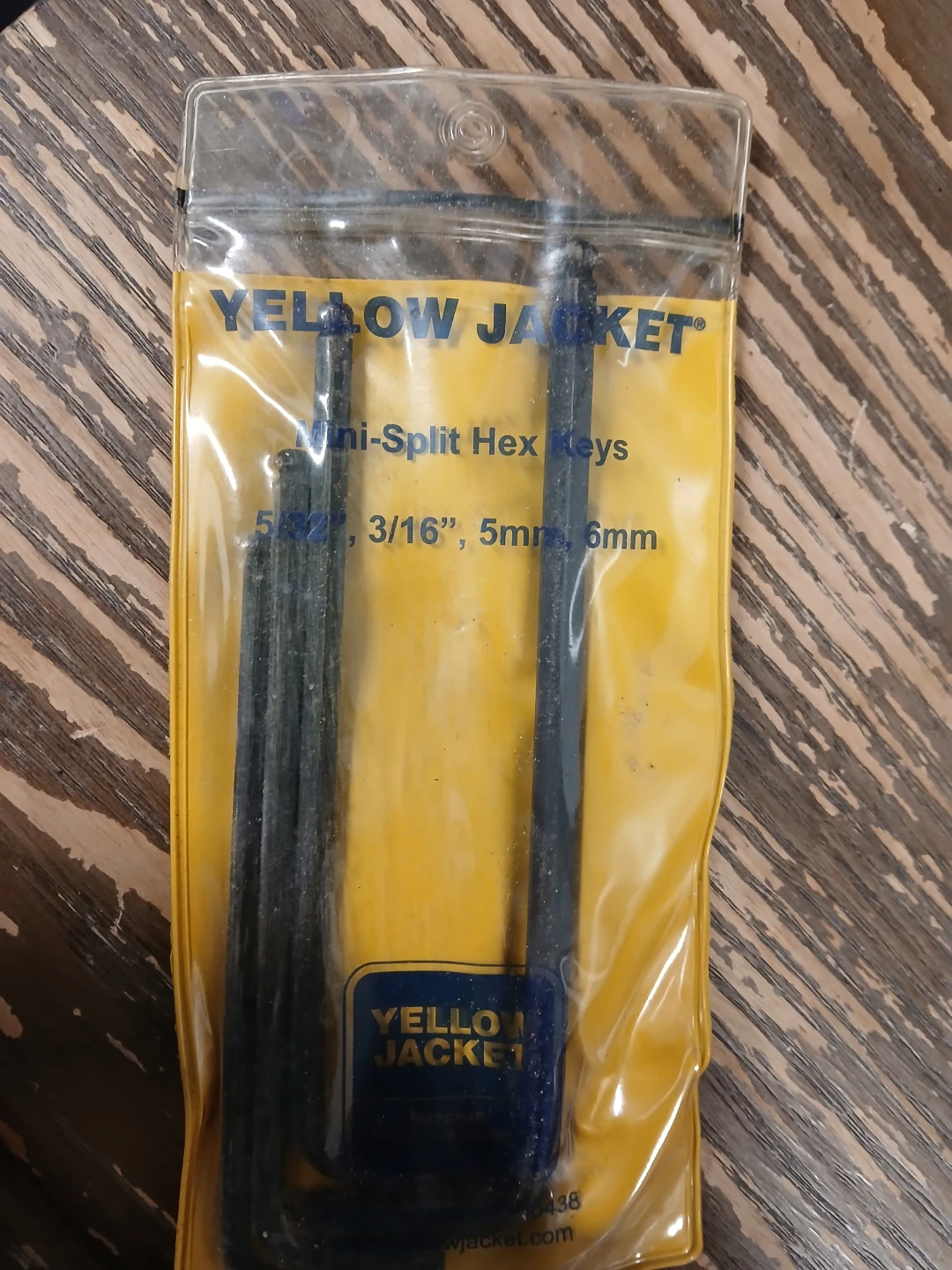 Yellow Jacket Mini-Split Hex Keys Set