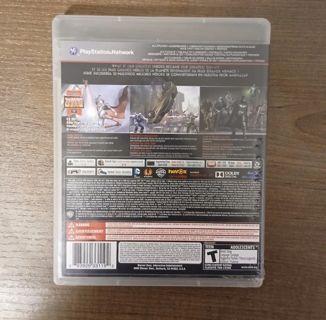 Injustice: Gods Among Us PS3 Game - photo 3