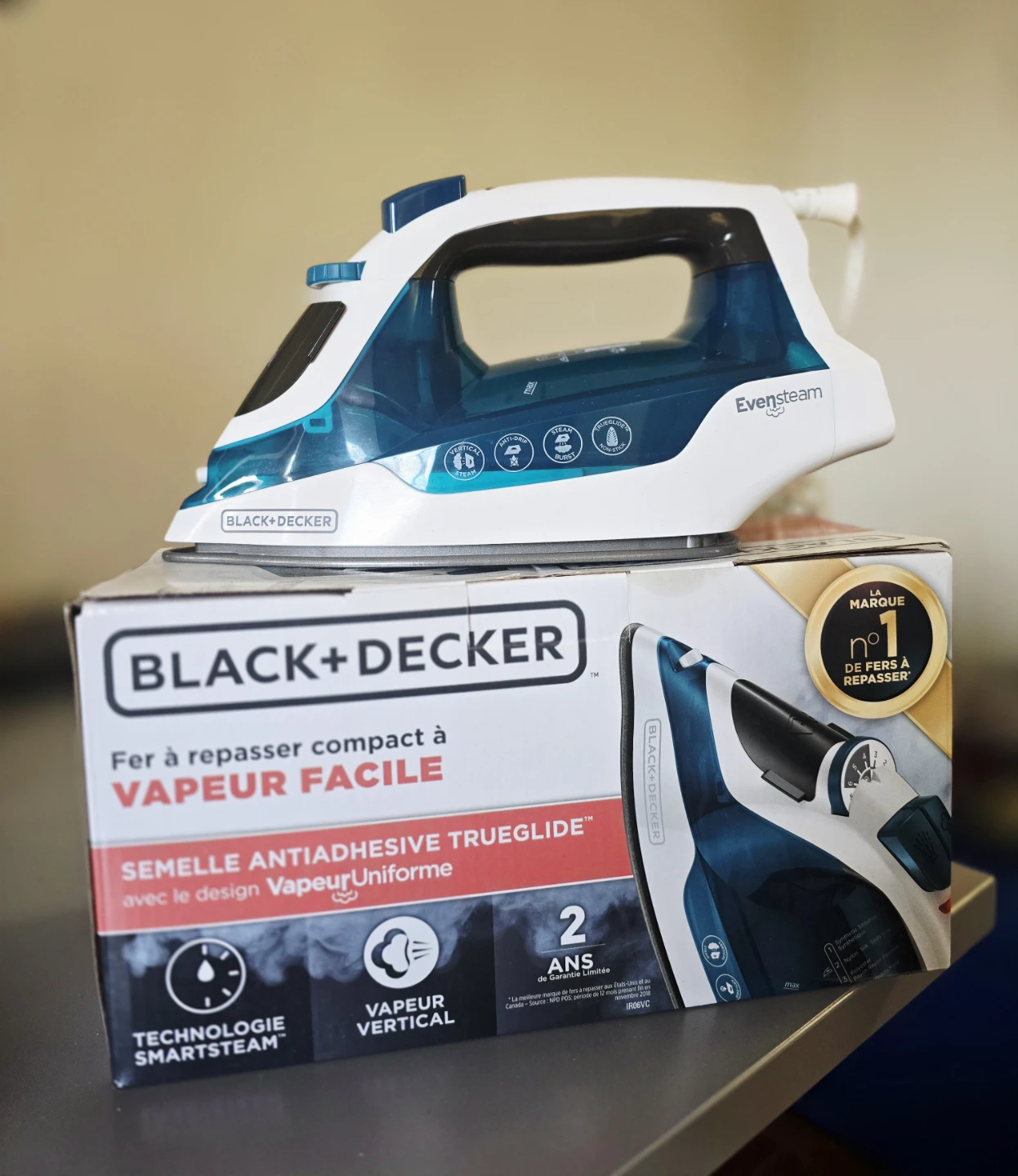 🚨LAST WEEK🚨 BNIB - Black+Decker Easy Steam Compact Iron - photo 5
