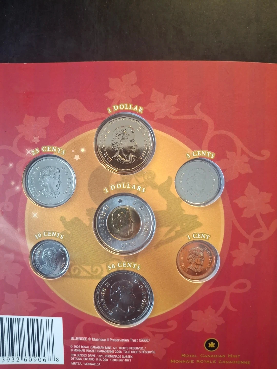2006 Royal Canadian Mint Holiday Coin Set - photo 3