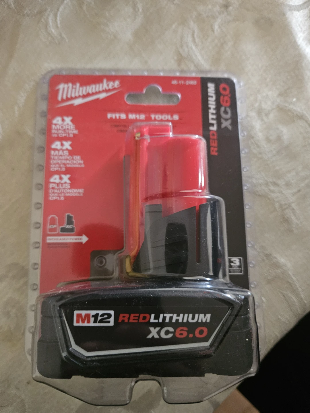 Milwaukee M12 REDLITHIUM XC6.0 Battery