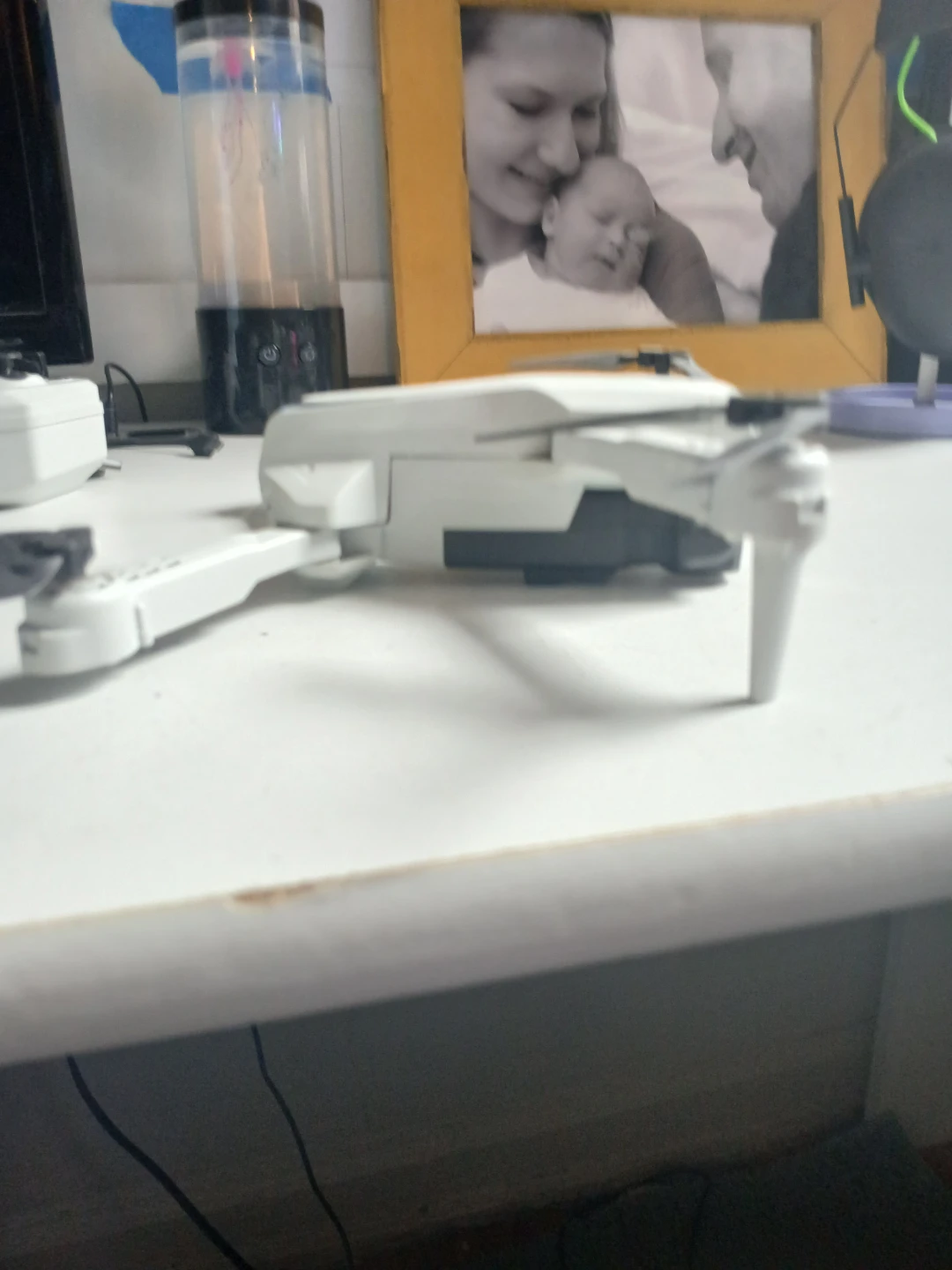 White Foldable Drone with Remote Control - photo 5