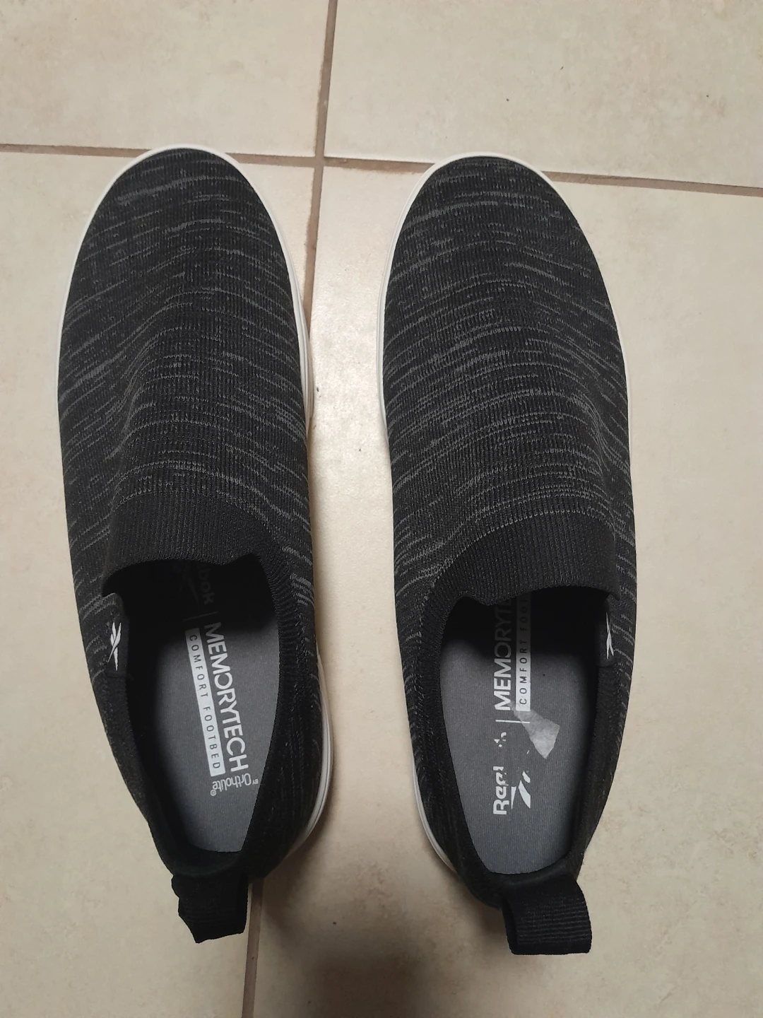 Reebok Women's Black Slip-On Memory Foam Shoes - Size 11 - photo 2