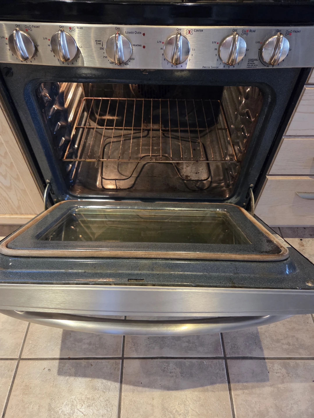 GE Profile Stainless Steel Gas Range with Griddle - photo 3