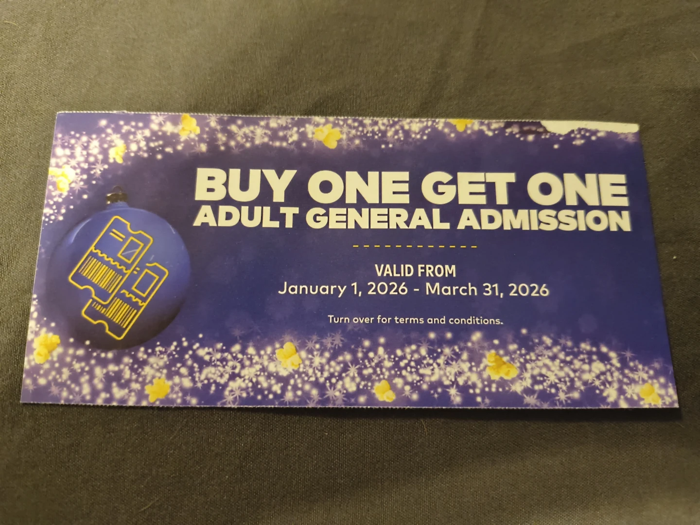 🥕 Buy One Get One Adult General Admission Ticket