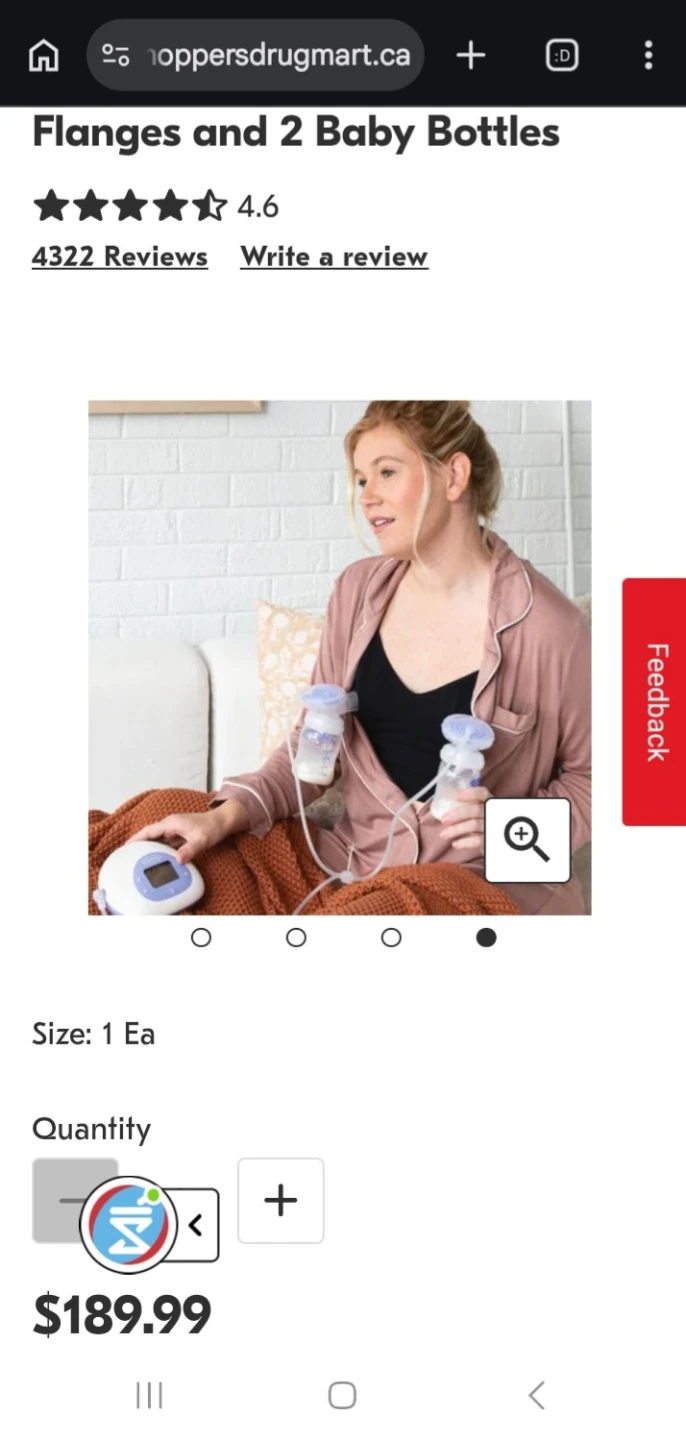 Lansinoh breast pump (brand new) - photo 2