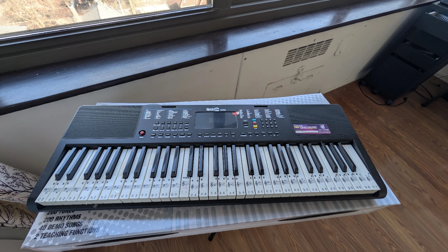 RockJam 61 Key Music Keyboard - photo 3