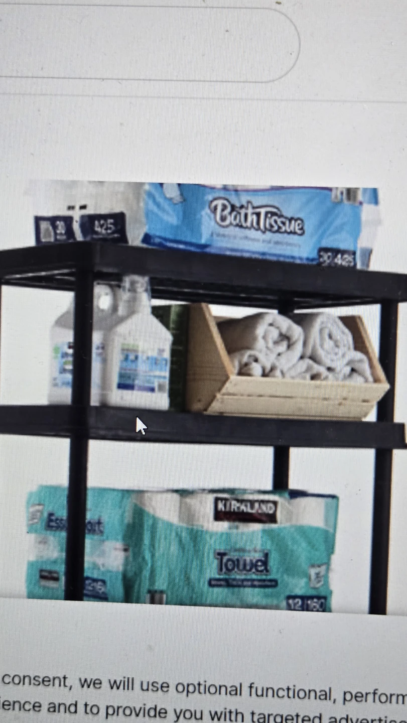TuffStore Plastic Adjustable Accent Shelf - photo 4