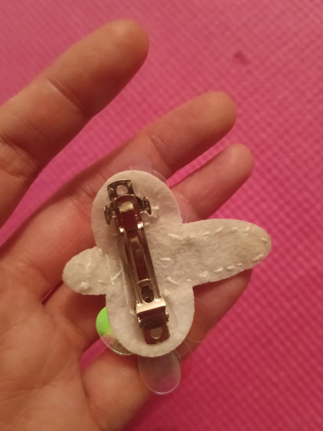 Handmade Bee Hair Clip - photo 2