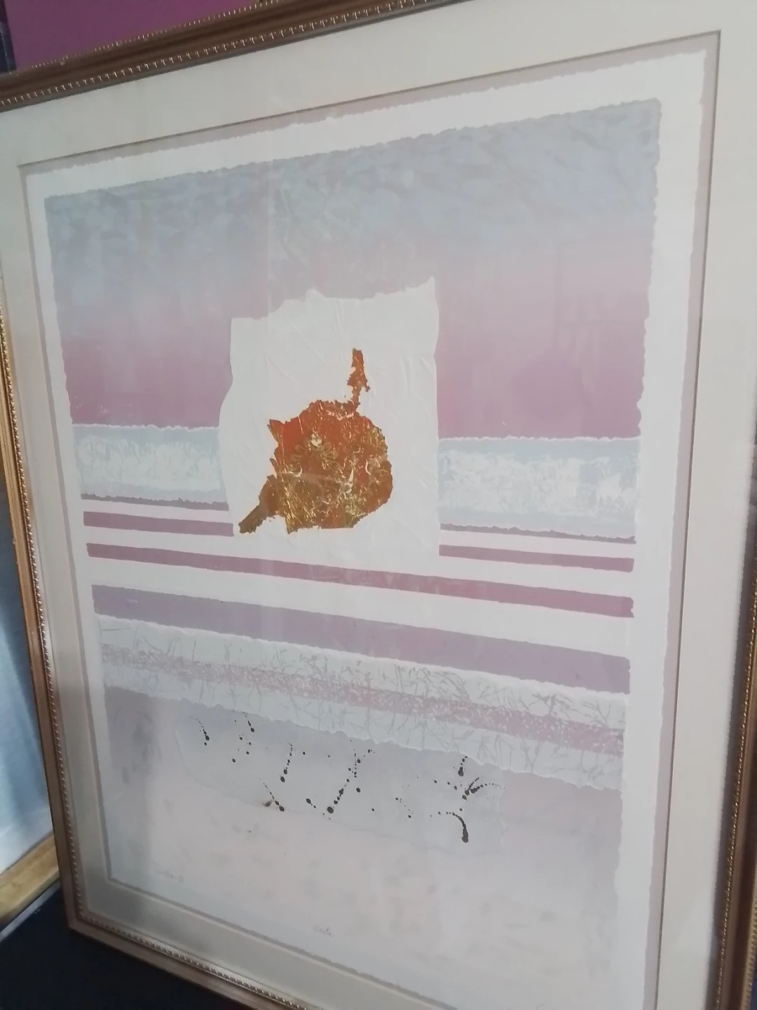 Limited Edition Serigraph Vista Signed Ricardo Calero 24x31" - photo 2