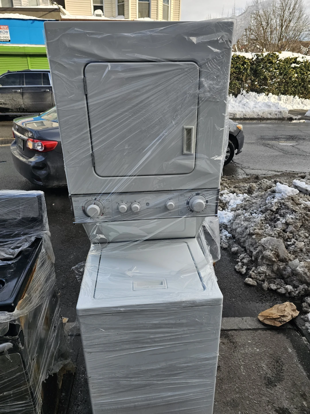 Kenmore washer 24in dryer tower electric
