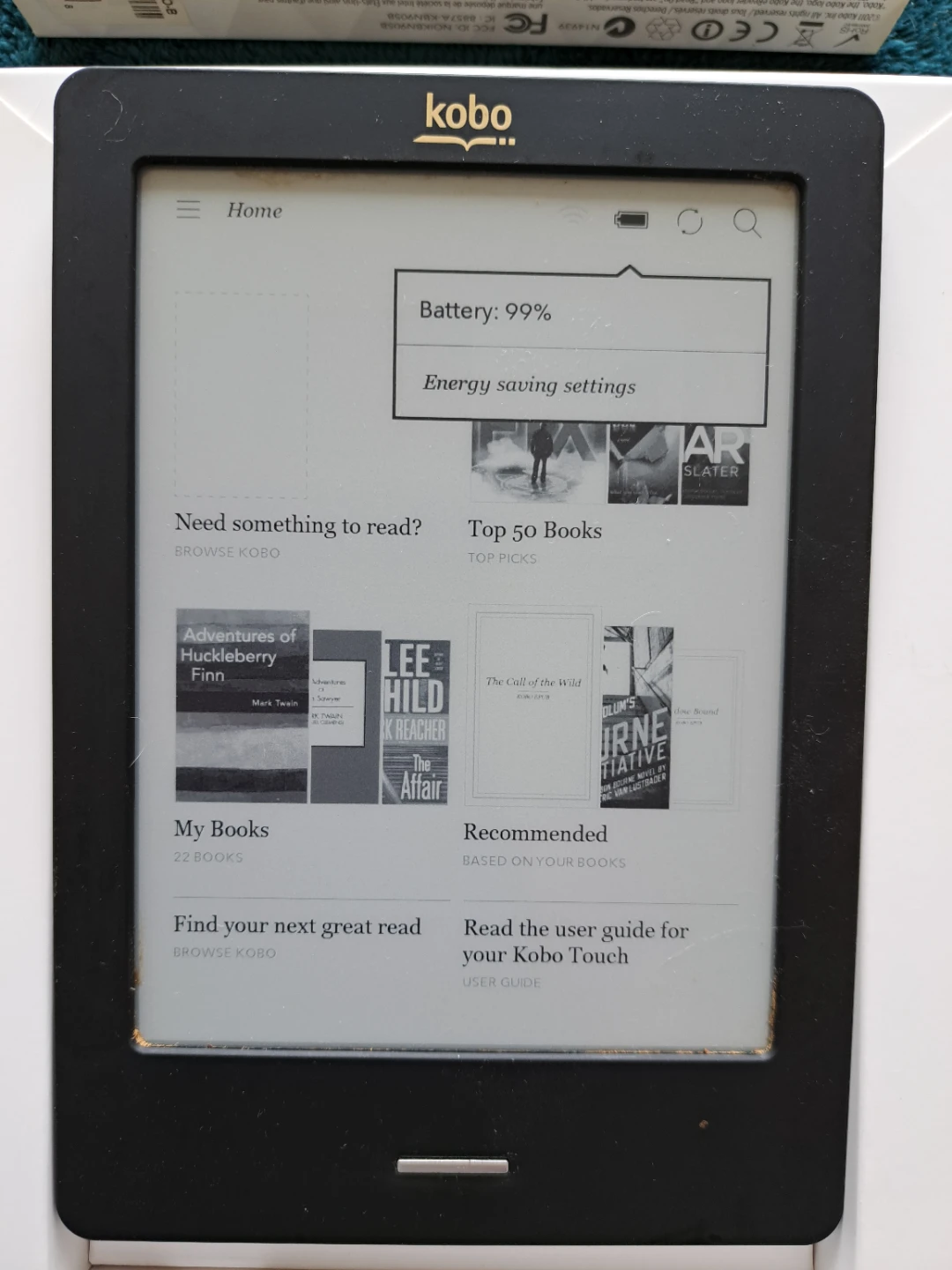 Kobo Touch Edition E-Reader - photo 4