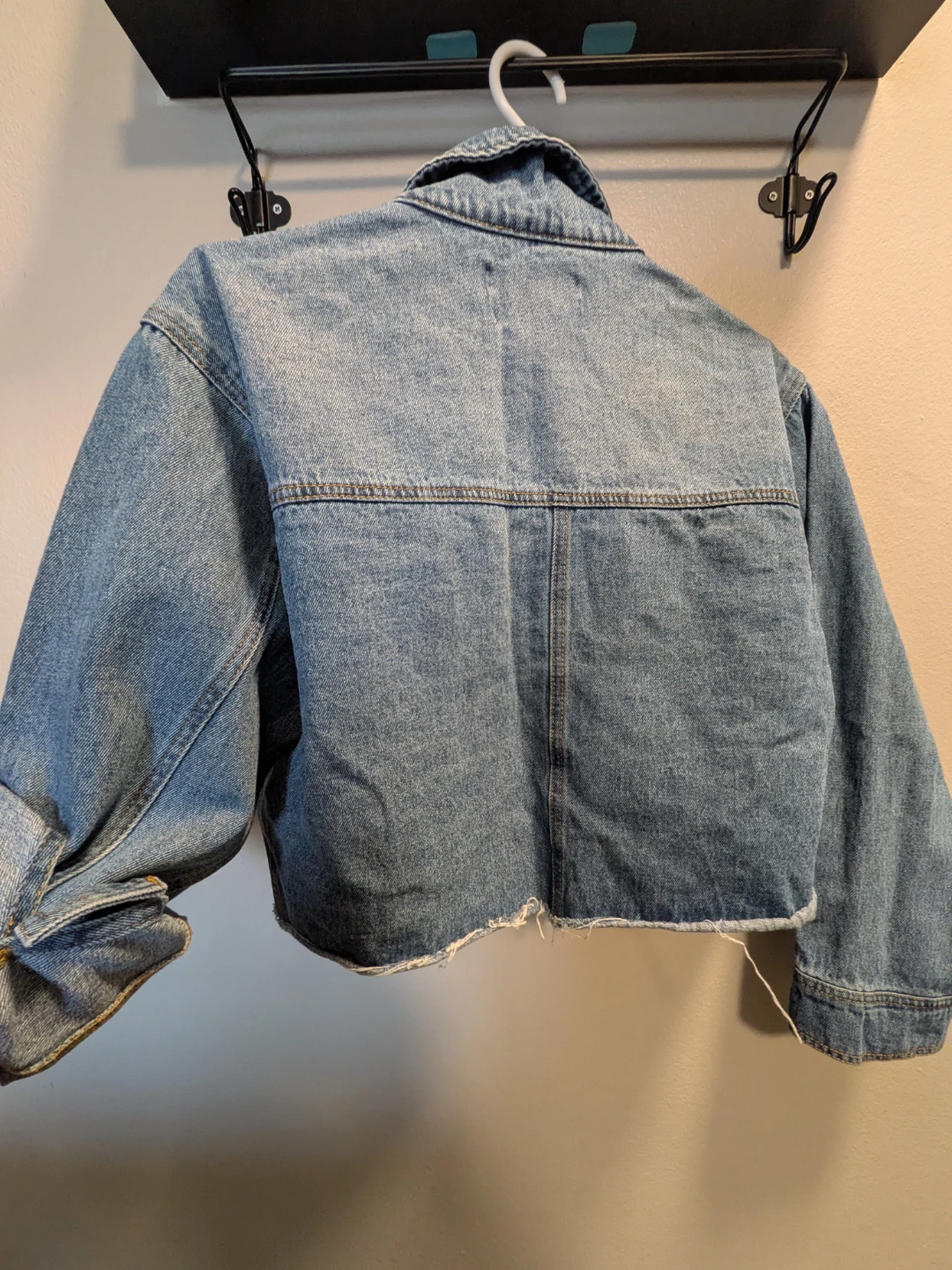 Fashion Nova Cropped Denim Jacket - photo 3