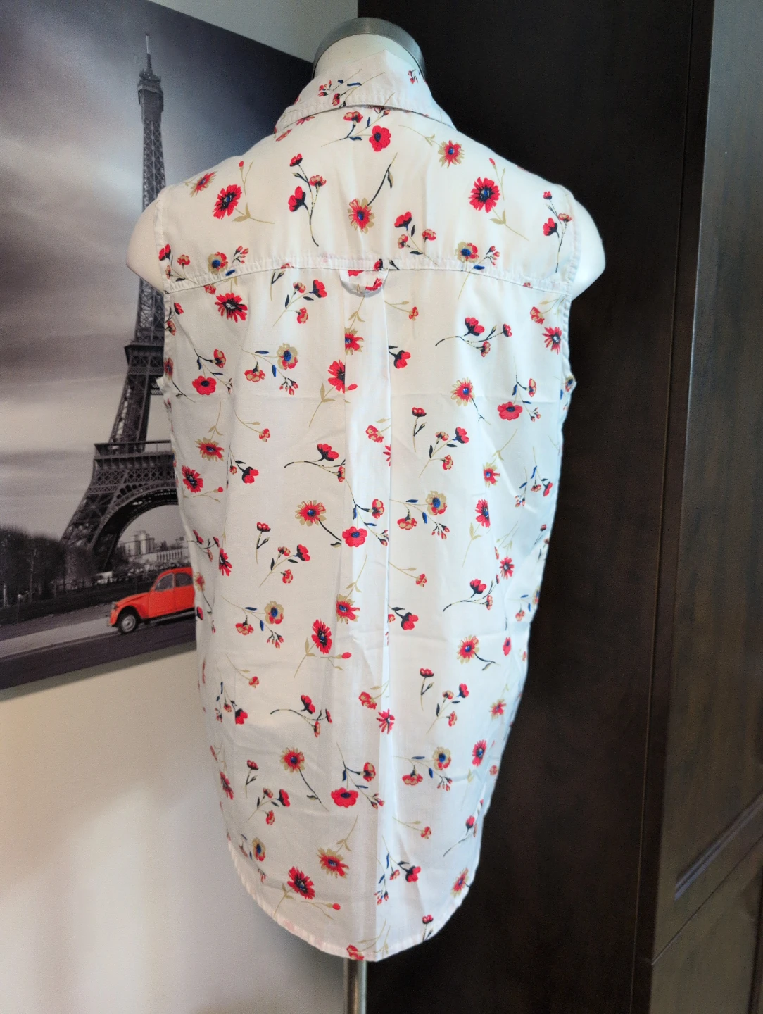 Truly Classic Sleeveless Floral Shirt Size S/P - photo 4