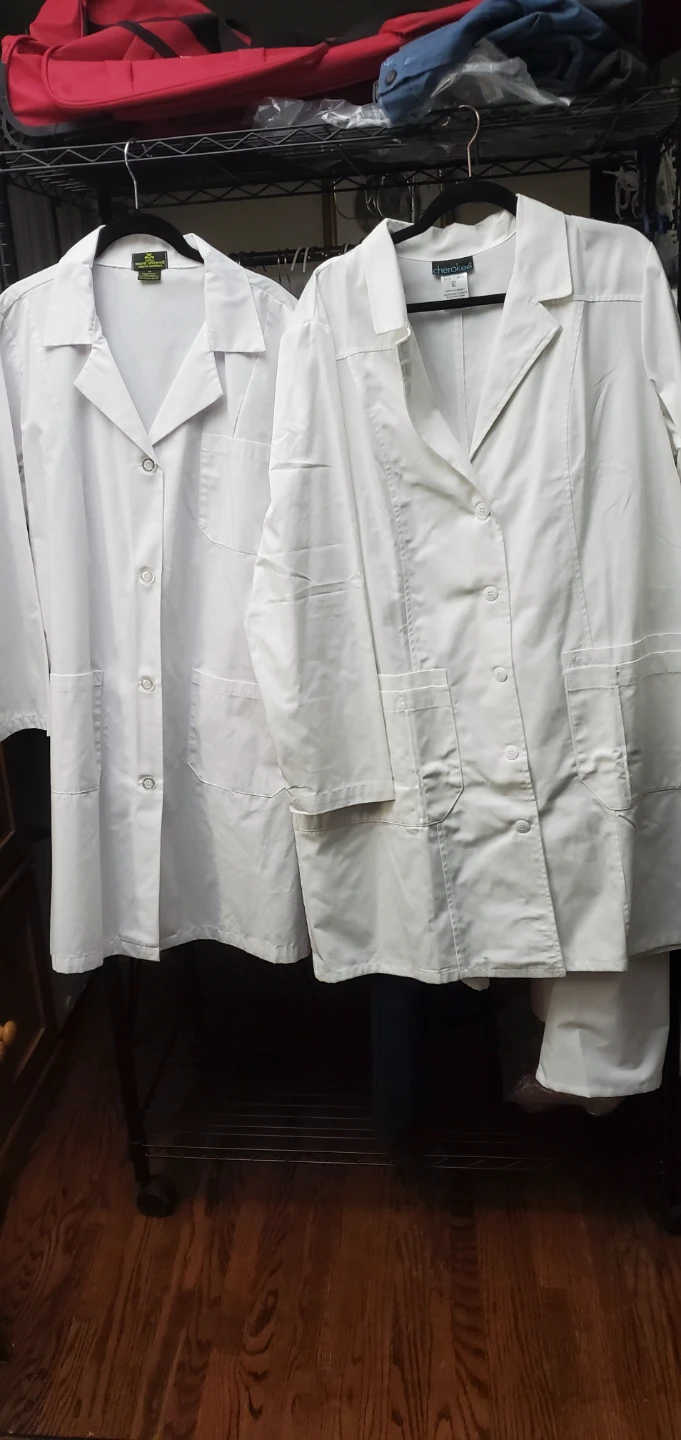 Lab/ shop coats and coveralls various sizes - photo 5