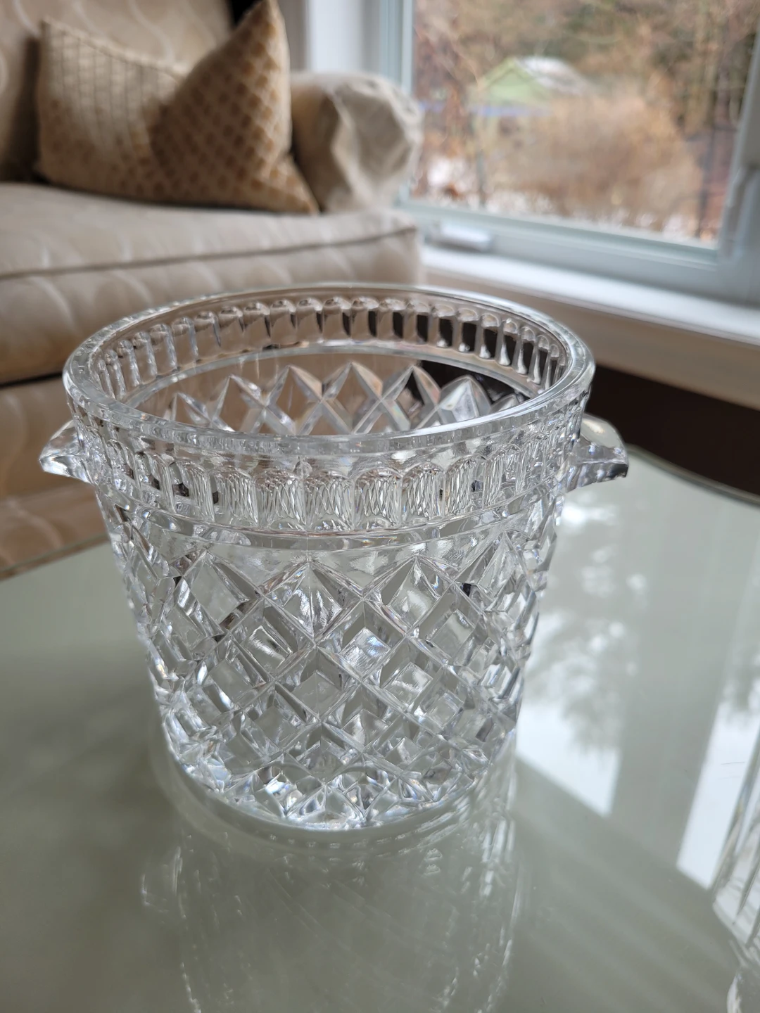 Crystal Decanter and Ice Bucket Set - photo 2