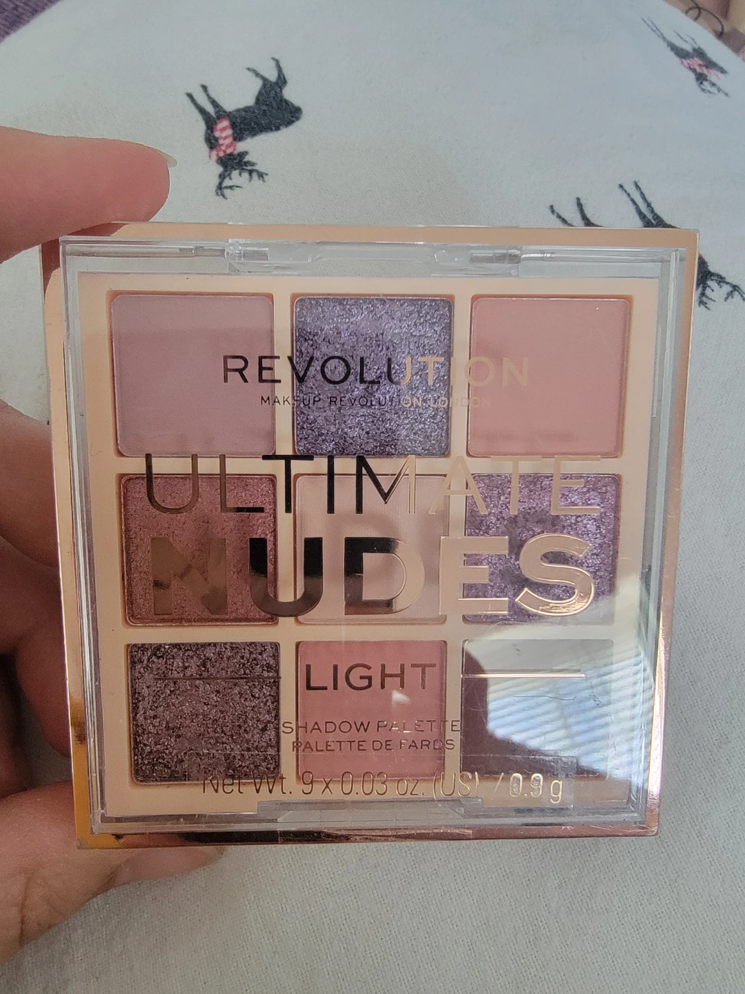 Revolution Ultimate Nudes Light Eyeshadow Palette