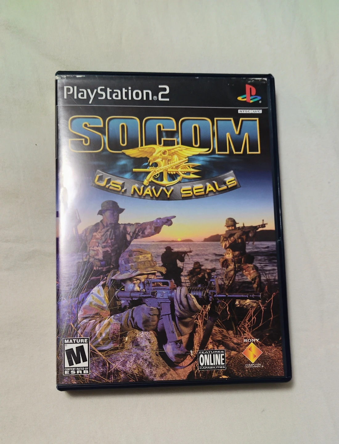 PlayStation 2 SOCOM U.S. Navy SEALs Video Game (cash only)