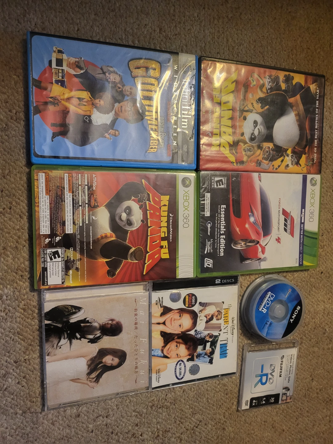 Discman & dvds, mini dvd and gaming