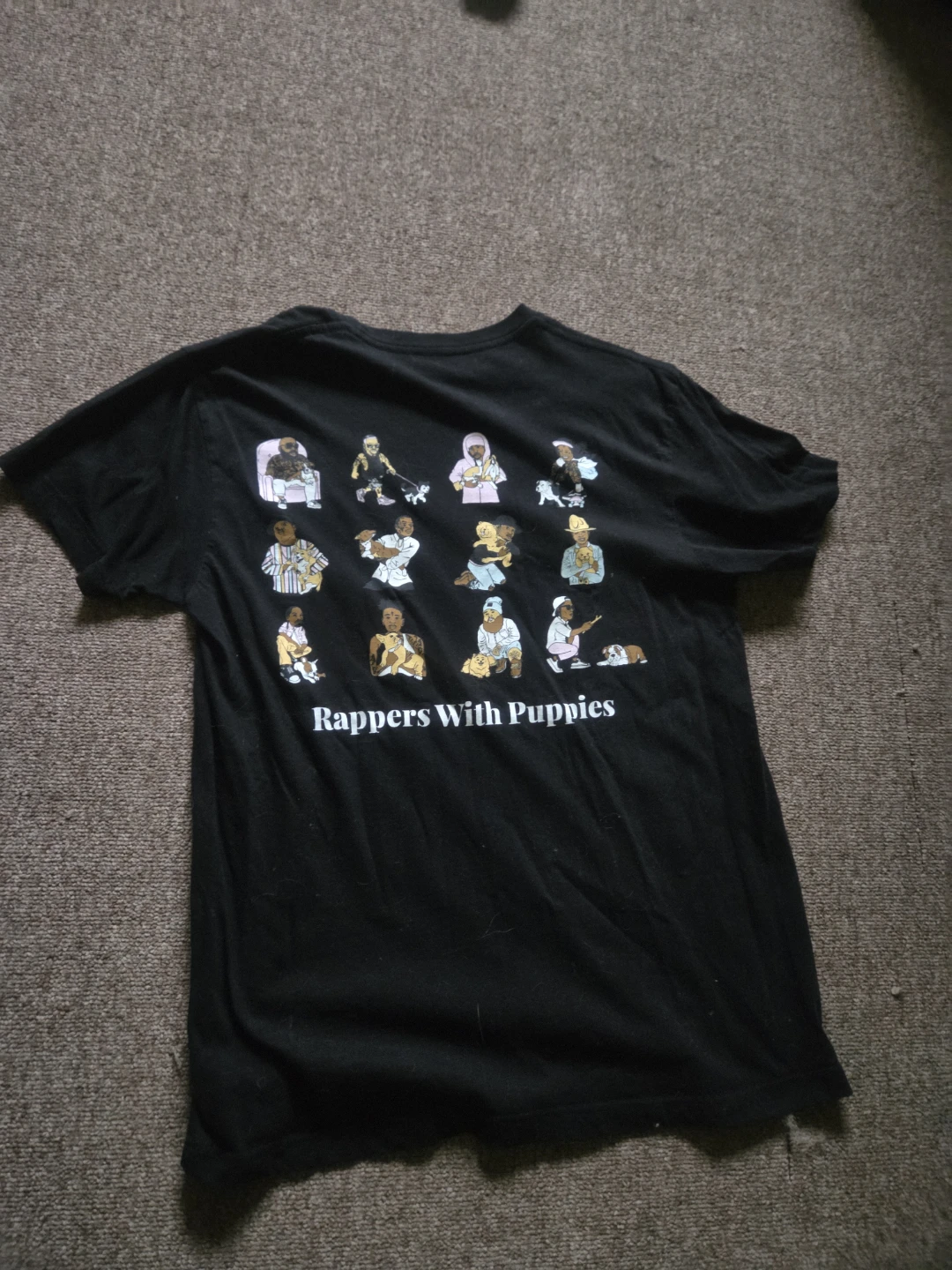 Rappers With Puppies T-Shirt - Large - photo 2