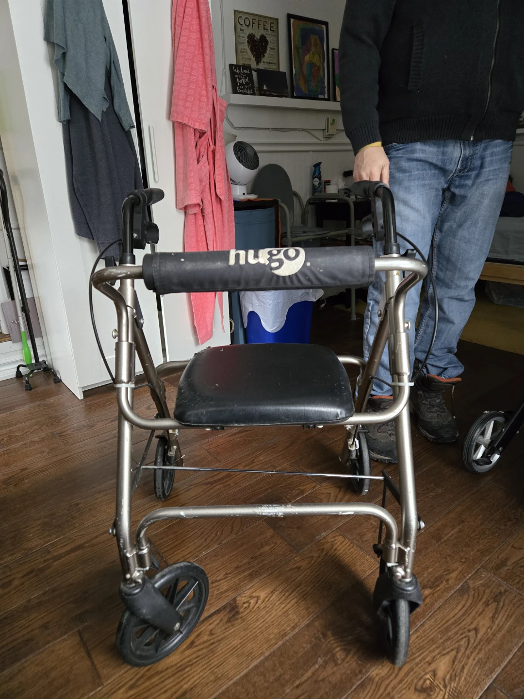 Hugo Rollator Walker with Seat