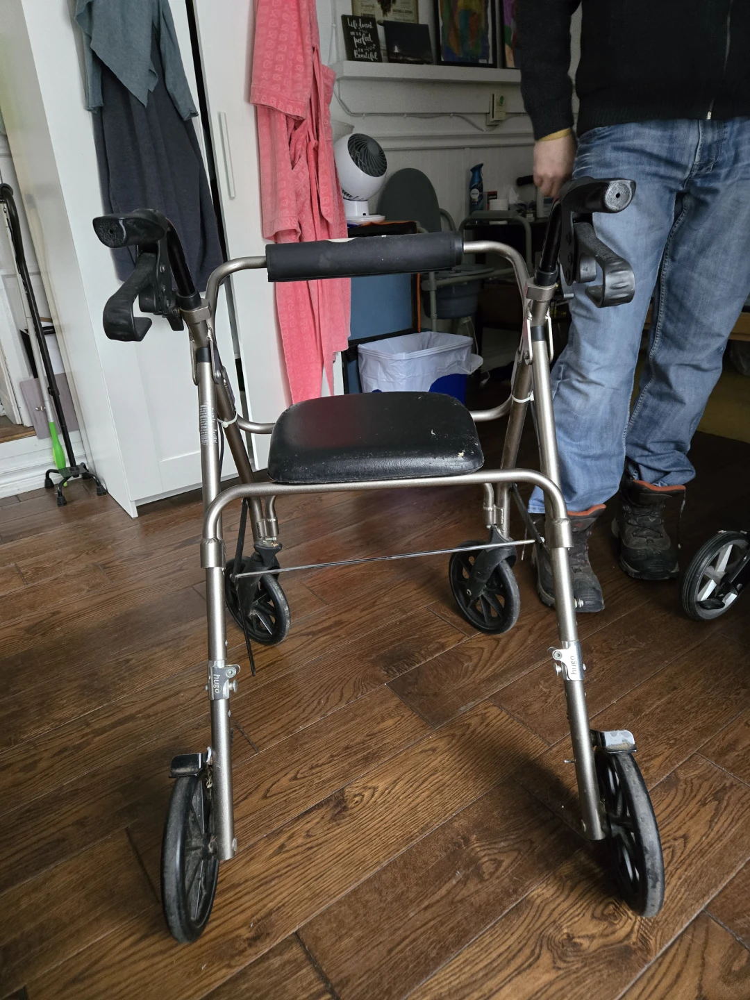 Hugo Rollator Walker with Seat - photo 3