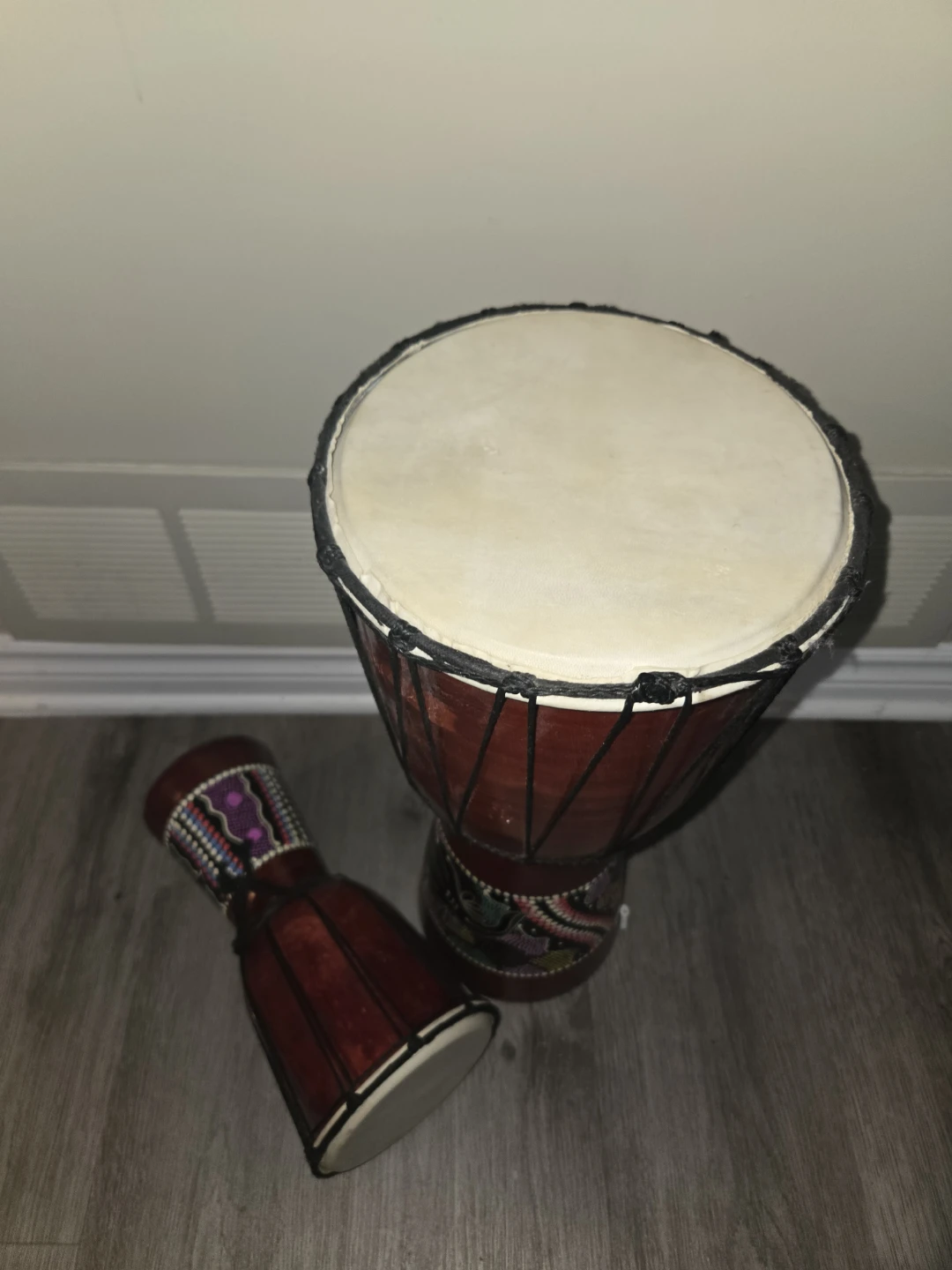 Set of 2 Djembe Drums - photo 2