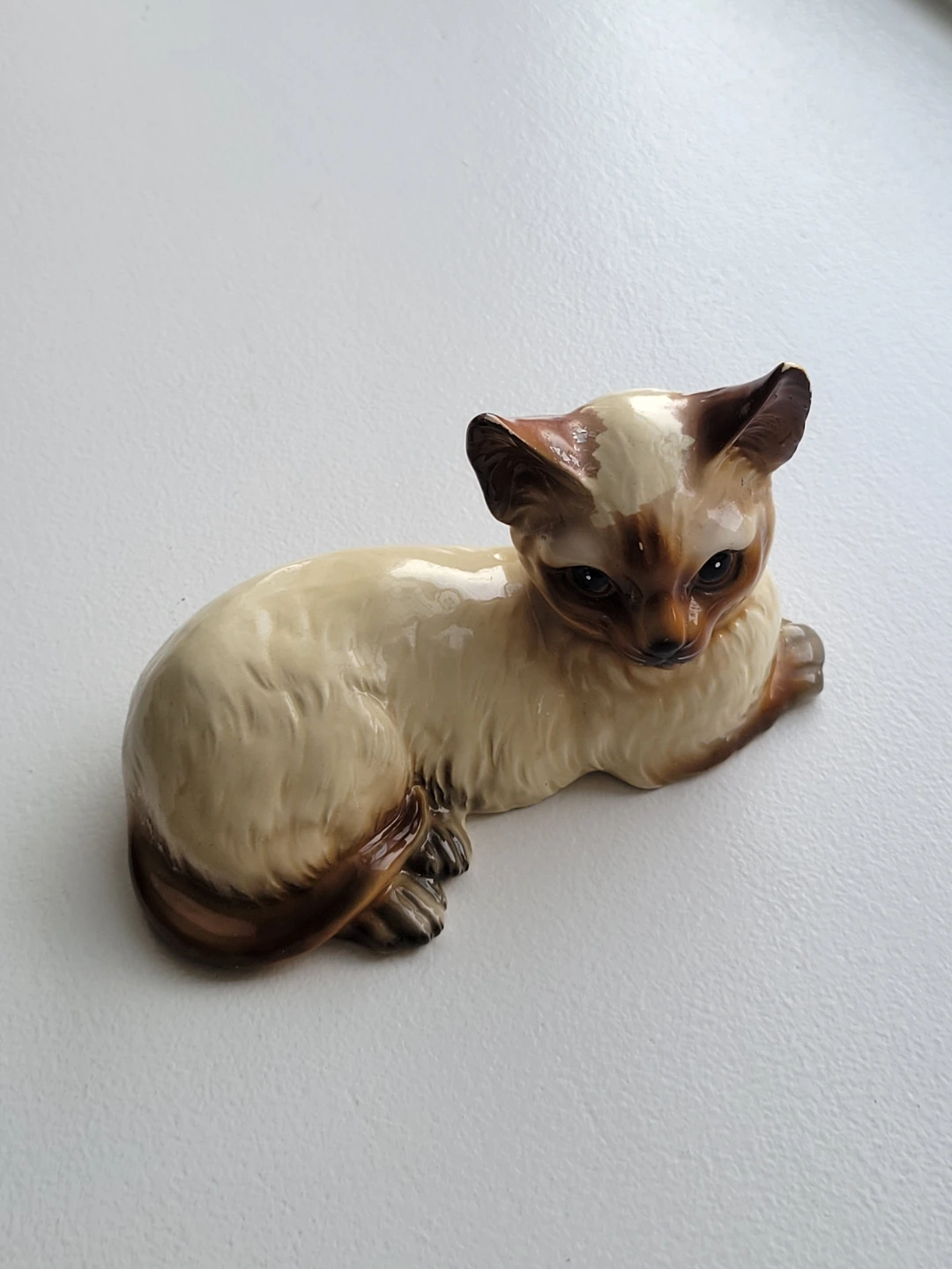 Beautiful Vintage Siamese Cat Figurine. Cat Statues - photo 3