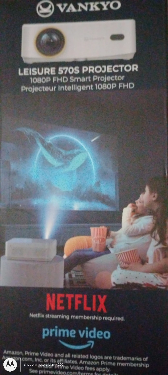VANKYO Leisure 570S 1080P FHD Smart Projector - photo 3