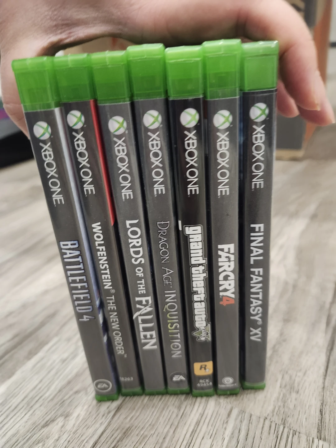 Xbox One Video Game Lot: Final Fantasy XV, GTA V, Battlefield 4 - photo 2